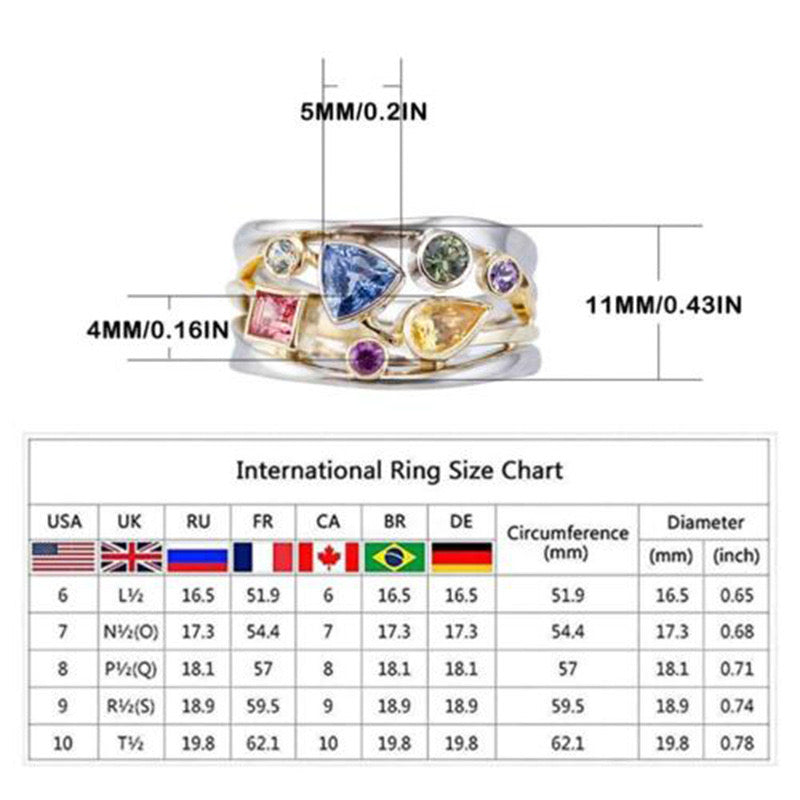Magnetic Therapy Crystal Quartz Ring for Women – Weight Loss & Lymph Drainage Therapy Ring | KwangYin