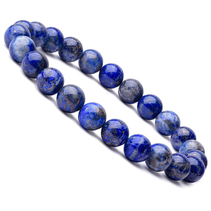 Lapis Lazuli Friendship Bracelet – Blue Quality Lapis Crystal Healing Beaded Bracelets for Kids, Men, Women, Couples | KwangYin