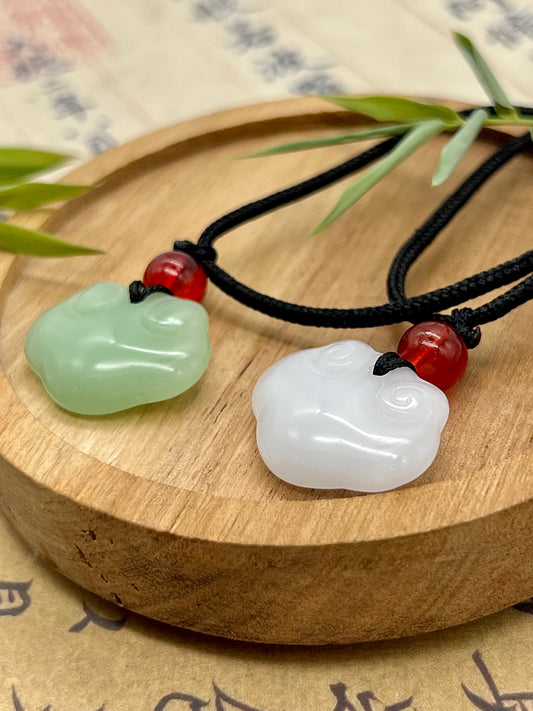 Auspicious clouds necklace