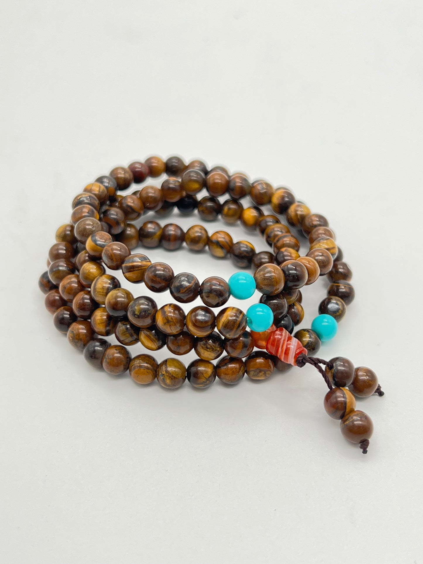 6mm 108 Tiger Eye Bead Bracelet