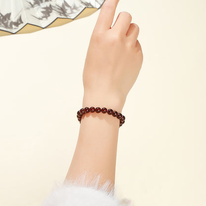 Natural Garnet Bracelet – Energy Protection & Vitality Jewelry for Yoga, Meditation & Gifting|KwangYin