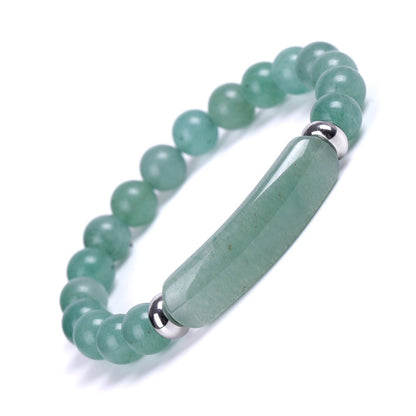 Natural Turquoise & Malachite Bracelet – Healing Energy for Yoga & Meditation | Handmade Gemstone Jewelry|KwangYin